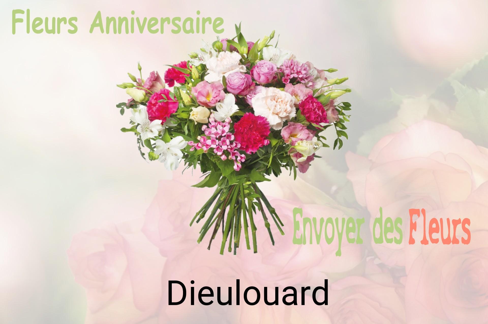 Bouquet de fleurs d’anniversaire livré à Dieulouard