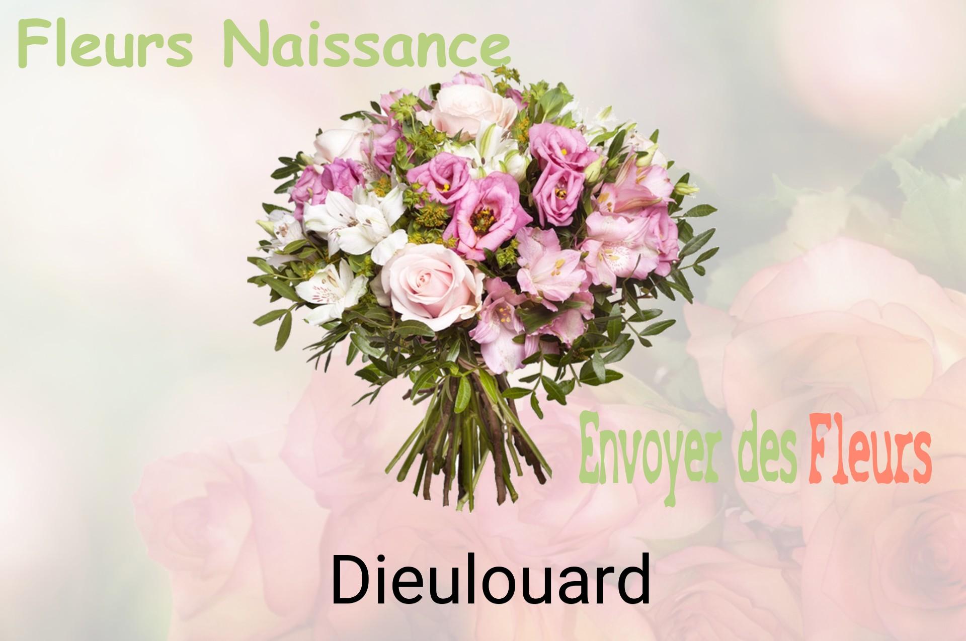 Bouquet de fleurs de naissance livré à Dieulouard